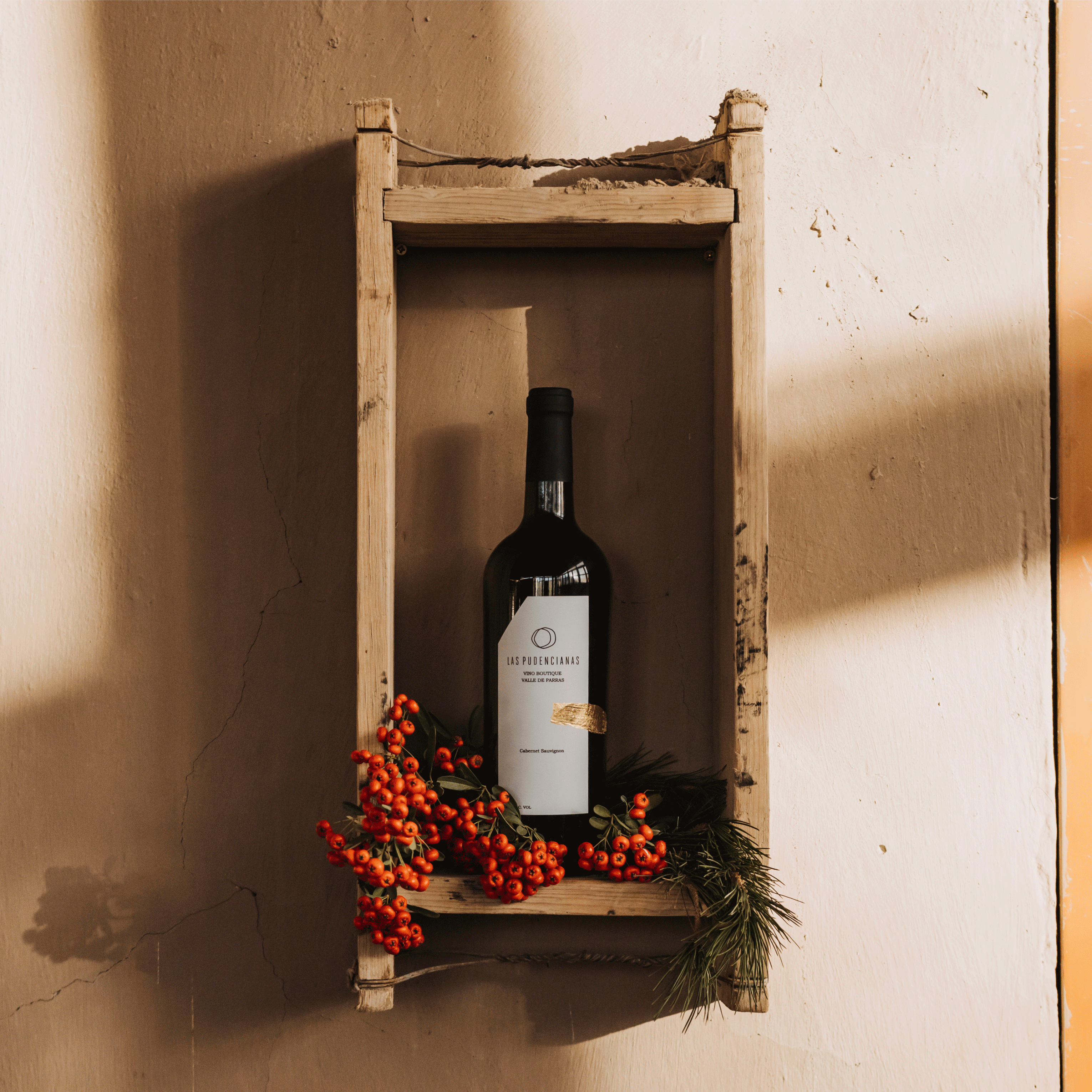 Las Pudencianas botella de vino personalizada vino boutique