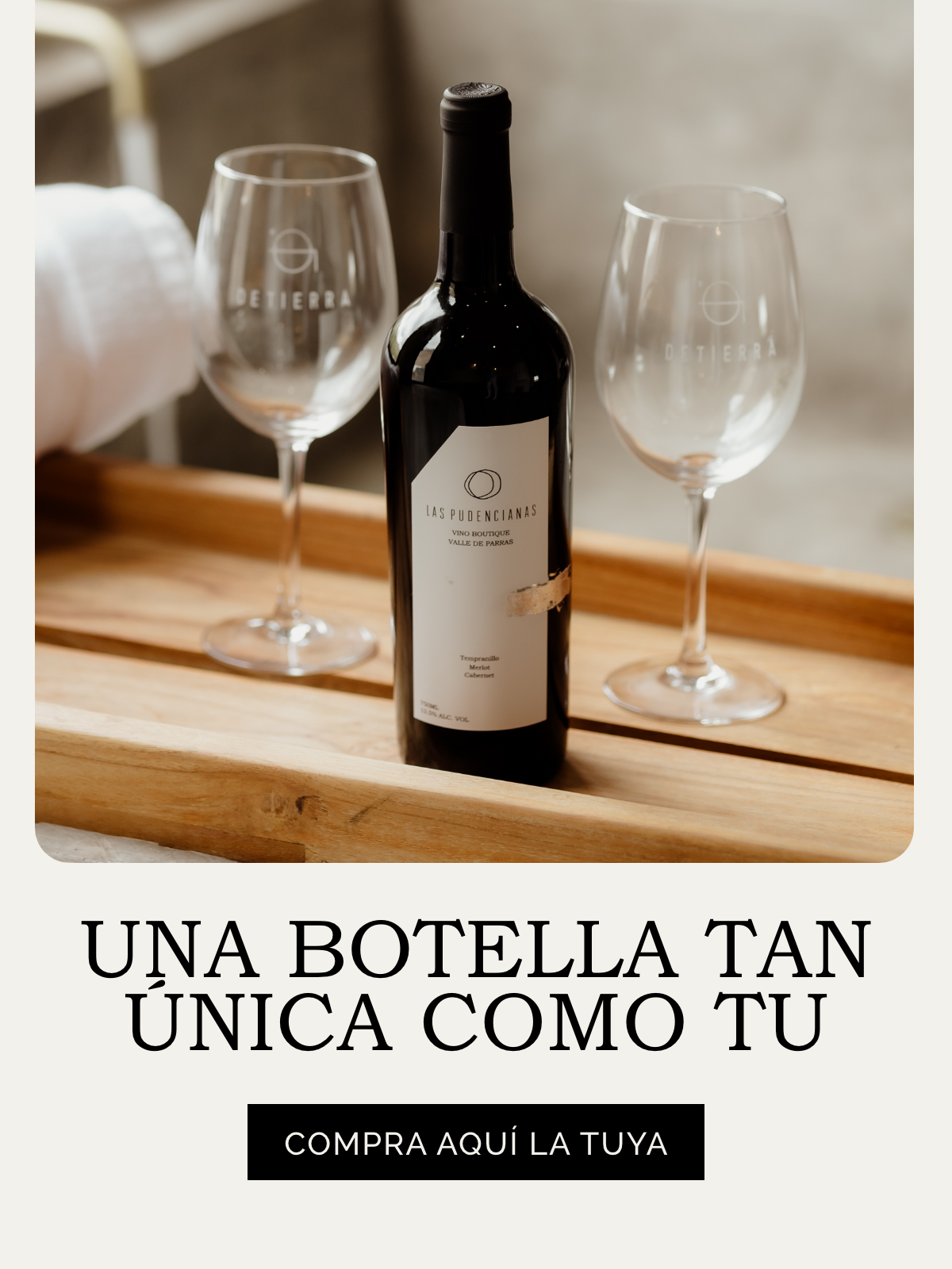 las pudencianas botellas pde vino personalizadas